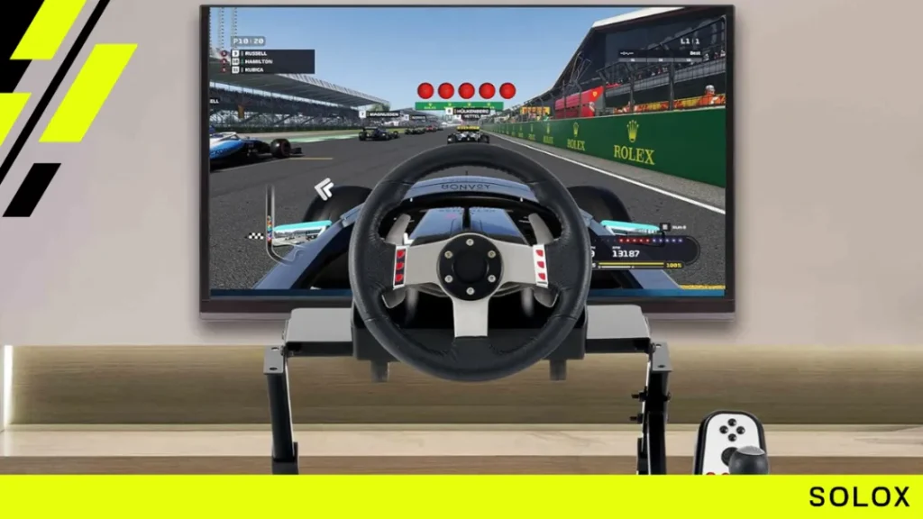 CO-Z Foldable Racing Steering Wheel Stand