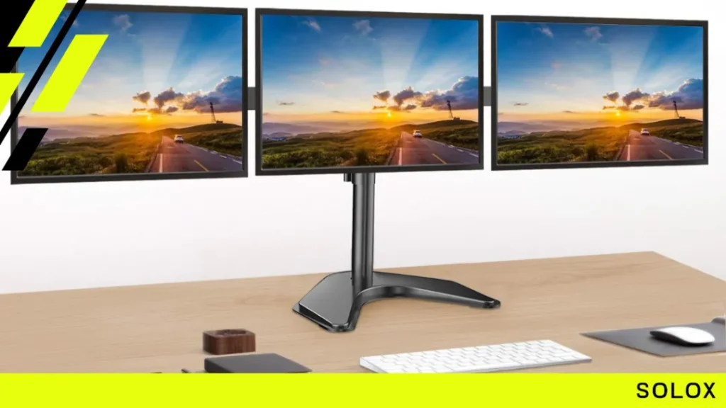 HUANUO HNCM6 Triple Monitor Stand