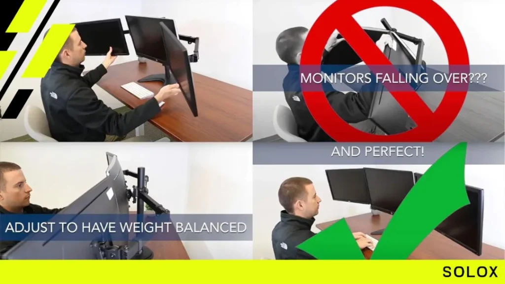 Mount-It! Triple Monitor Stand