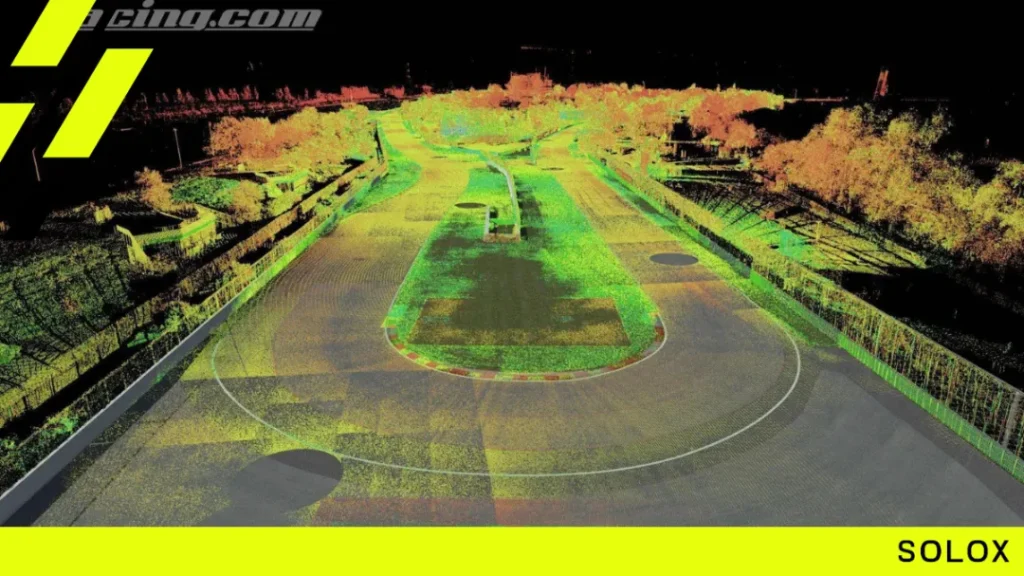 Are tracks laser scanned?