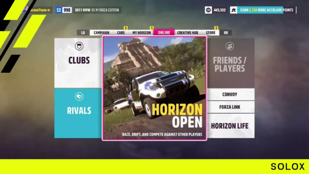 Online multiplayer