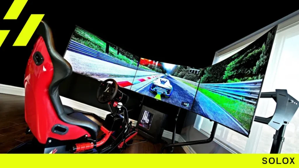 What is the best screen size for sim racing?