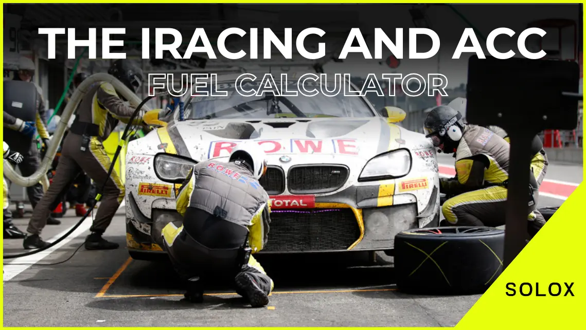 The iRacing and ACC Fuel Calculator