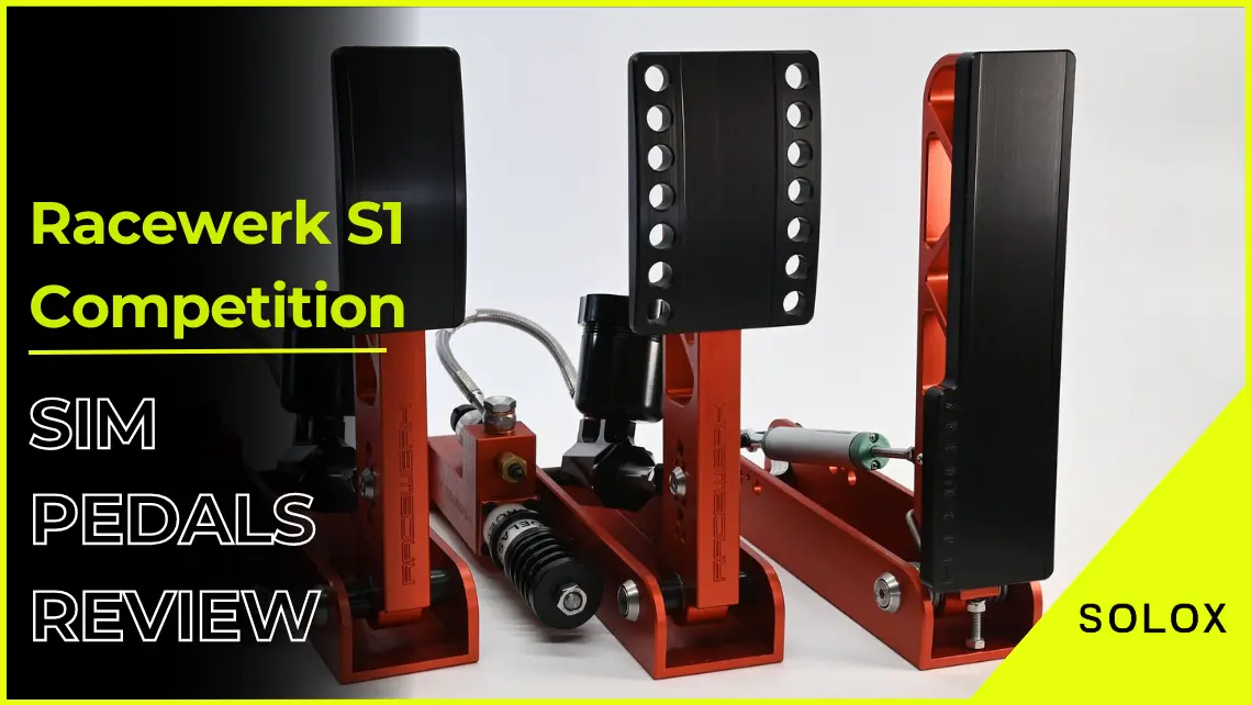 Racewerk S1 Competition Sim Pedals Review