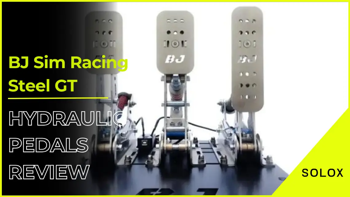 BJ Sim racing Steel GT Hydraulic Pedals Review