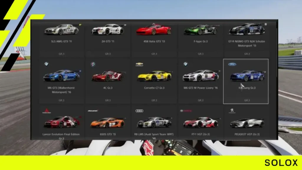 How many cars does GT Sport have?
