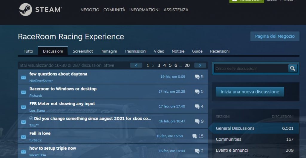 steam raceroom forum