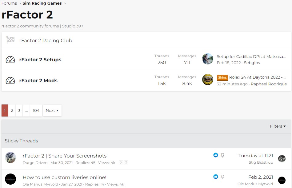 race department forum