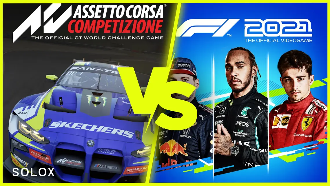 Assetto Corsa Competizione vs F1 2021: What's Better?