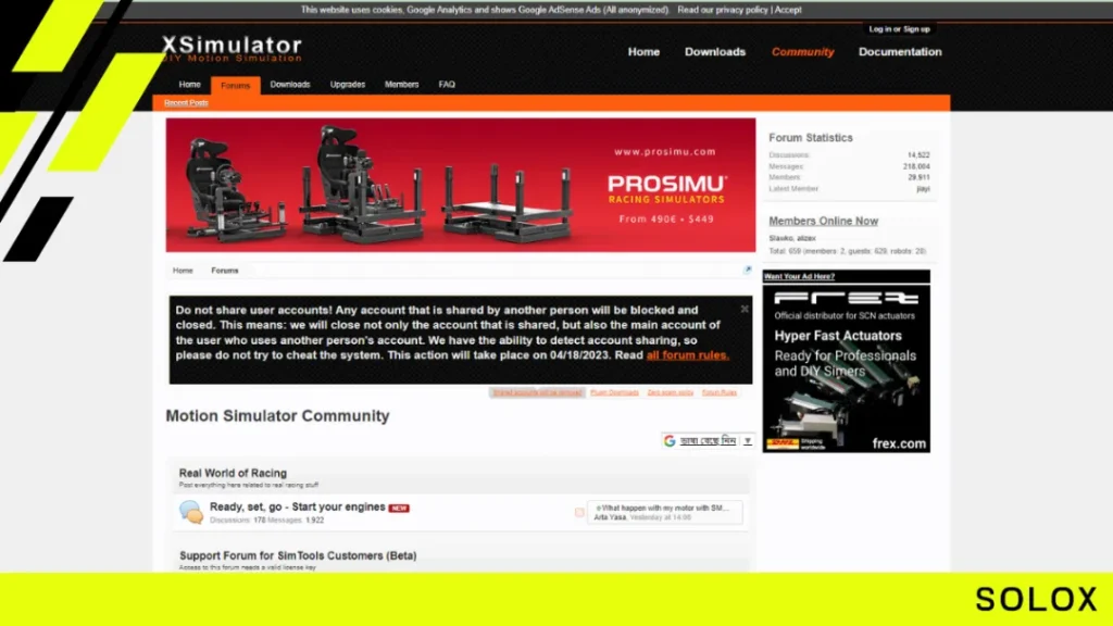 Motion Simulator Community