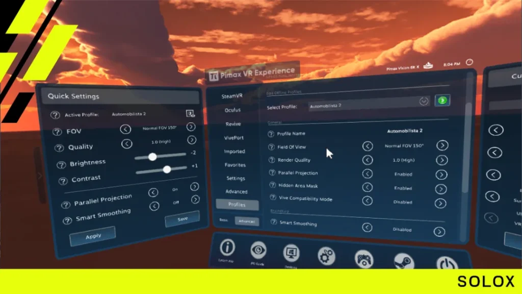 How do you use VR in Automobilista 2?