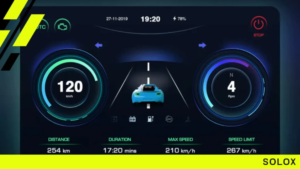 Animated Dashboard with Logos