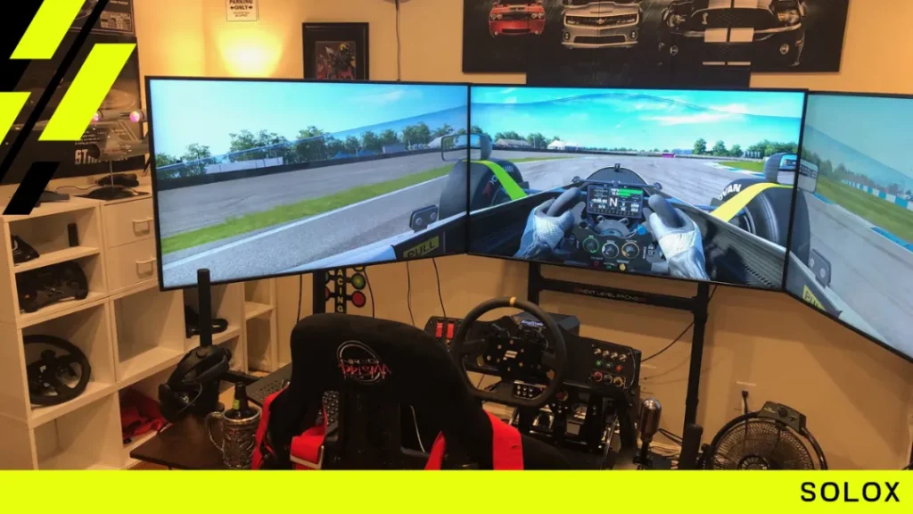 How does VR compare to using a monitor in iRacing?