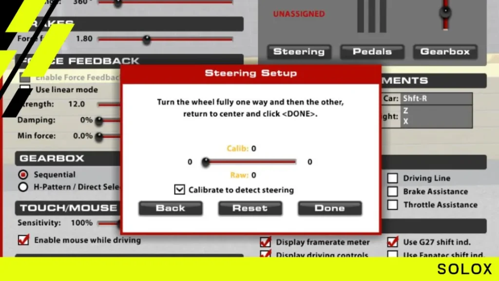 What should my wheel range be on iRacing?