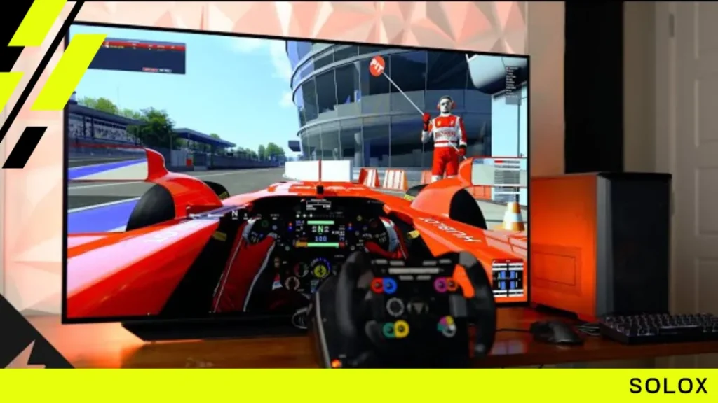 Are TVs good for sim racing?