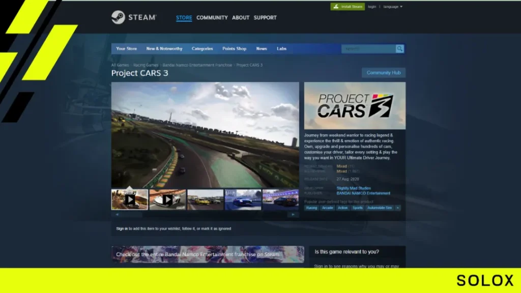 Project Cars Game Forum