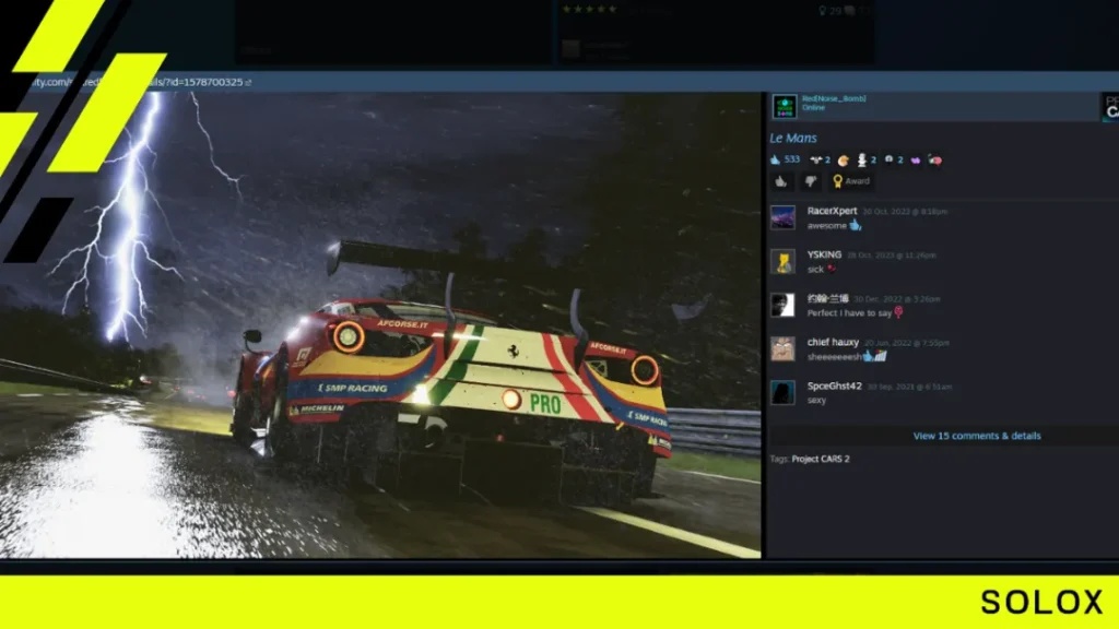 Project Cars 2 Game