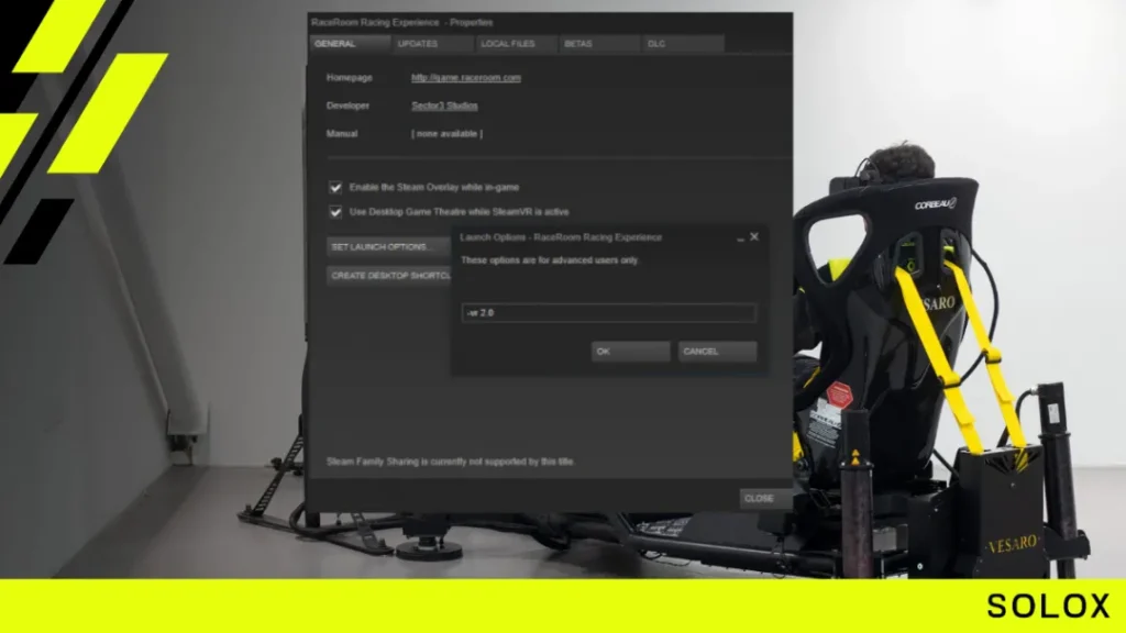 How do you use VR in RaceRoom?