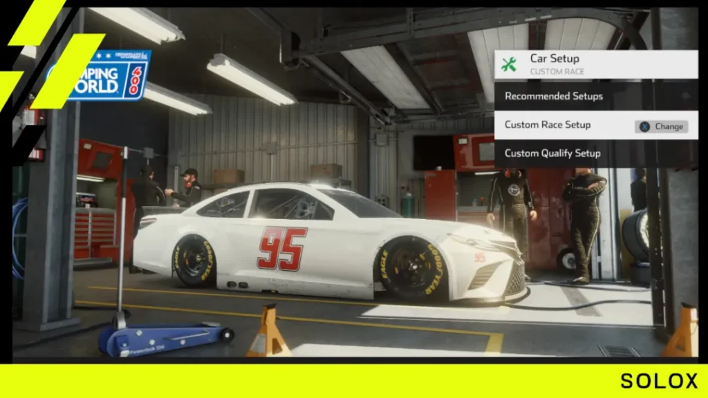 Nascar Heat 5 Chicagoland Cup Setup