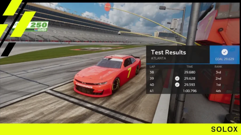 Nascar Heat 5 Atlanta Xfinity Setup