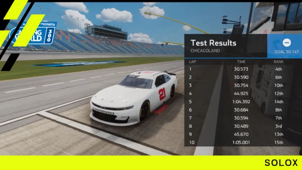 Nascar Heat 5 Chicagoland Xfinity Setup
