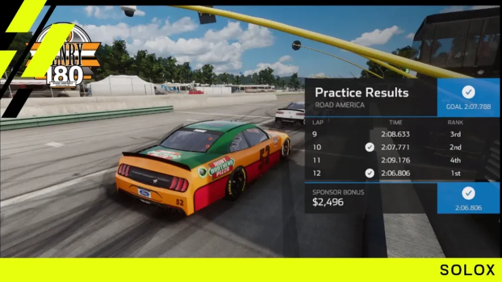Nascar Heat 5 Road America Xfinity Setup