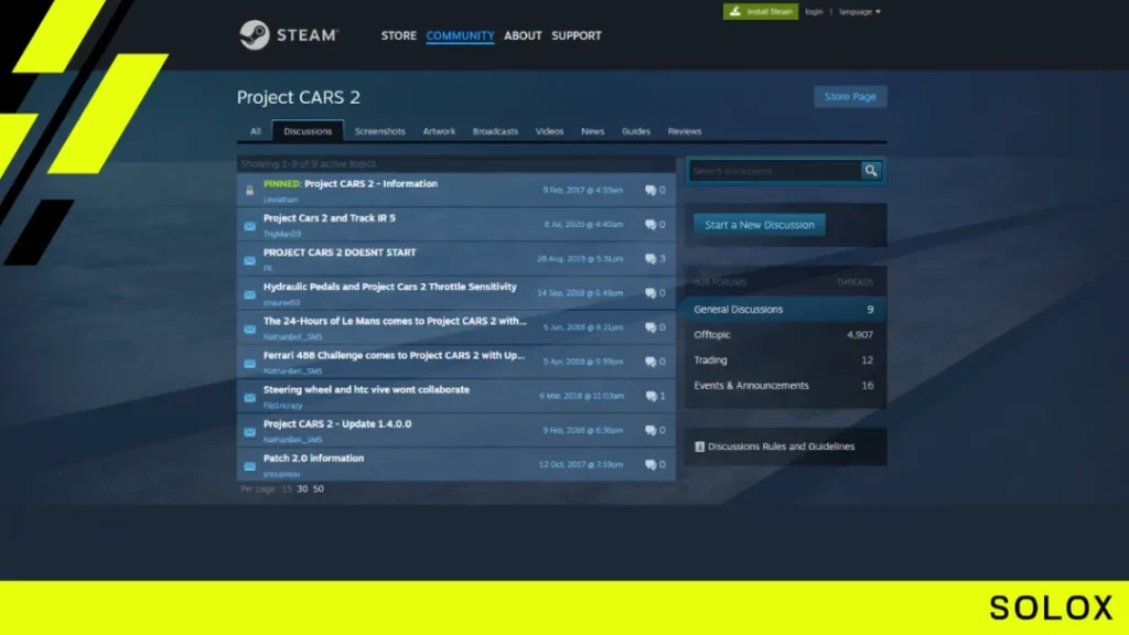 Steam racing Community