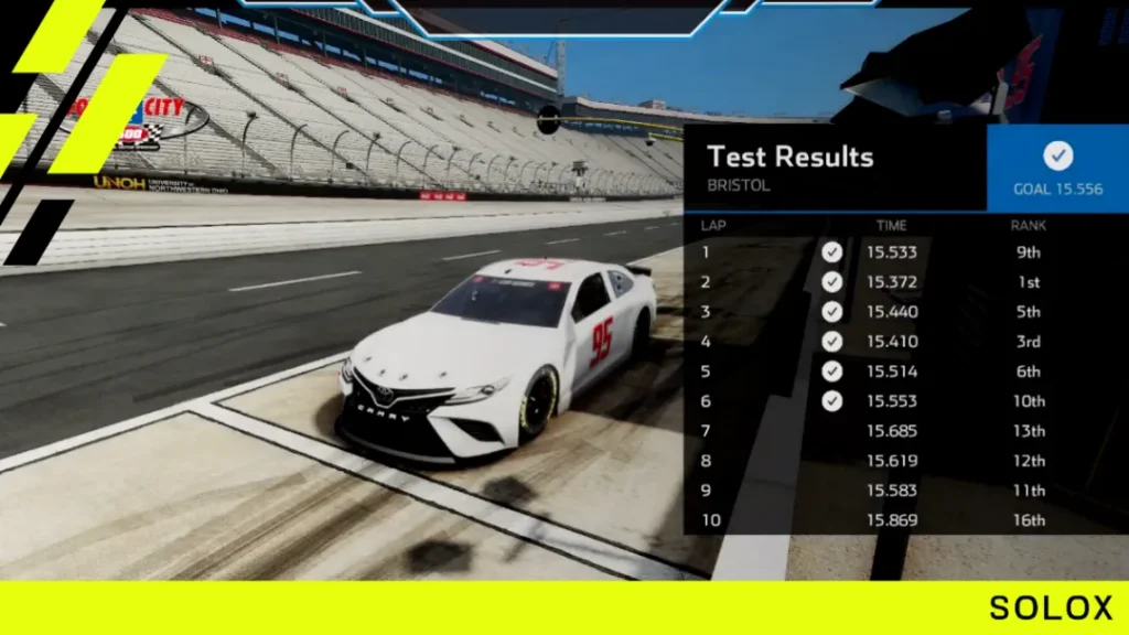Nascar Heat 5 Bristol Xfinity Setup