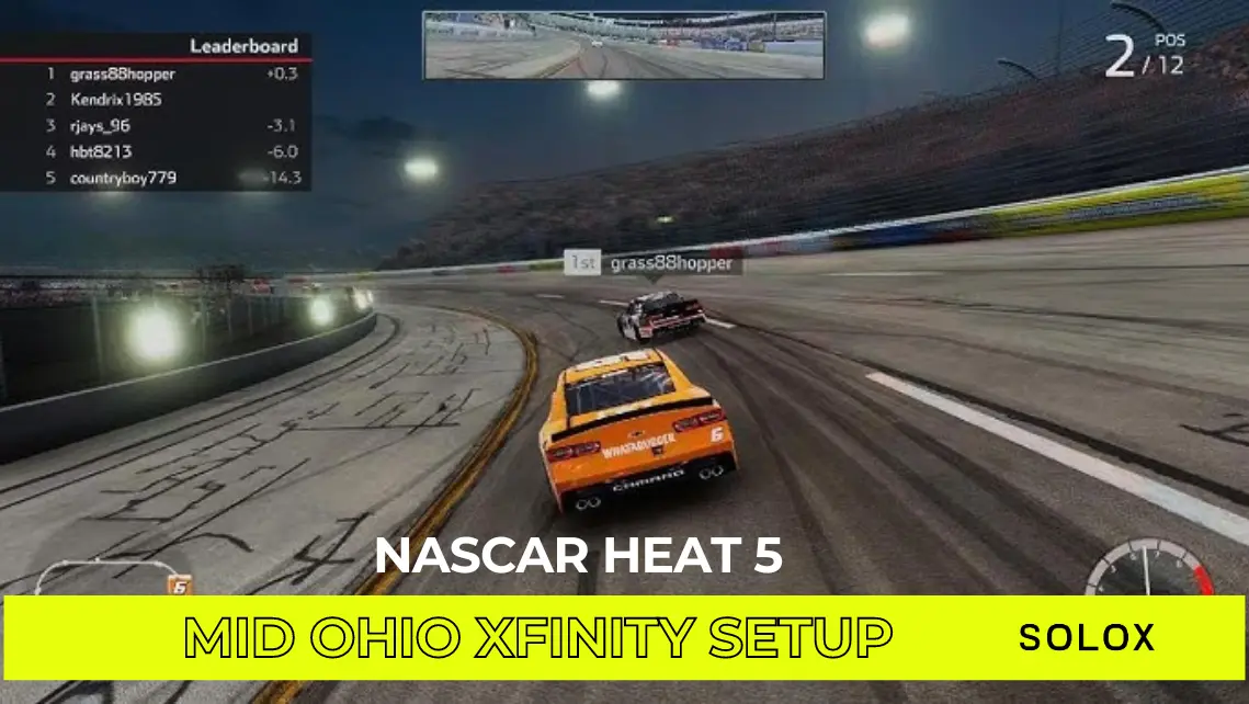 Nascar Heat 5 Mid Ohio Xfinity Setup