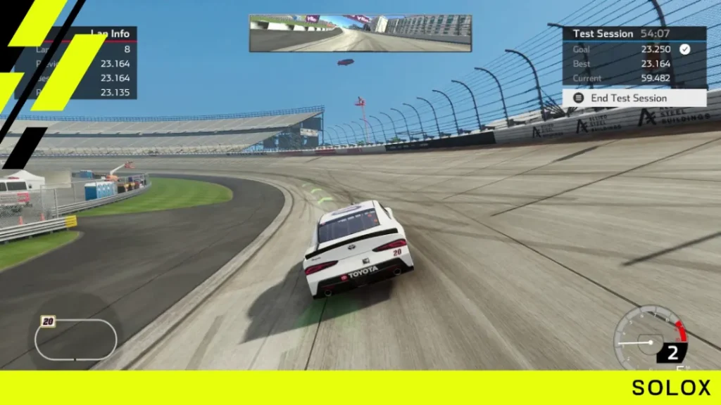 Nascar Heat 5 Las Vegas Xfinity Setup