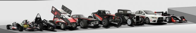 simraceway cars