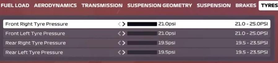 F1 2020 Zandvoort Setup - tyres