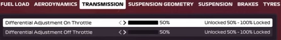 F1 2020 Monaco Setup - transmission