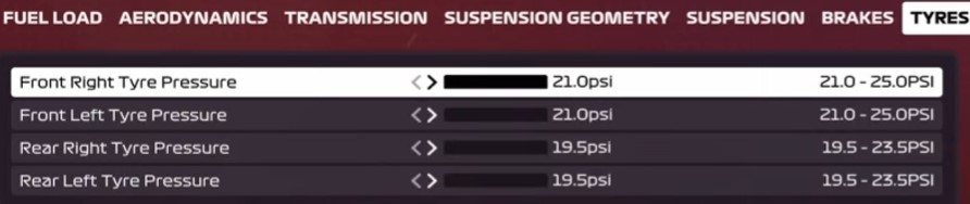 F1 2020 Monaco Setup - tyres