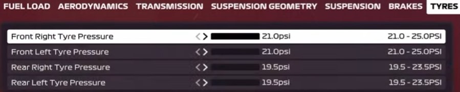 F1 2020 Canada Setup - tyres