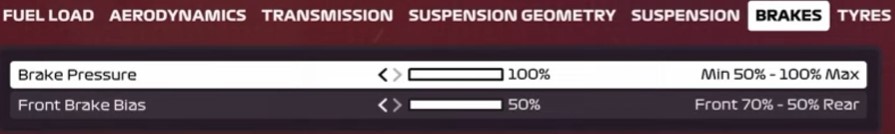 f1 2020 setup silverstone - brakes