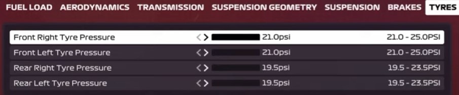 f1 2020 setup silverstone - tyres