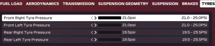 F1 2020 Brazil Setup - tyres