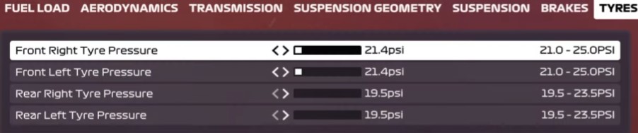 F1 2020 Abu Dhabi Setup - tyres 