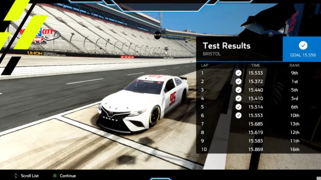 Nascar Heat 5 Bristol Cup series - video onboard