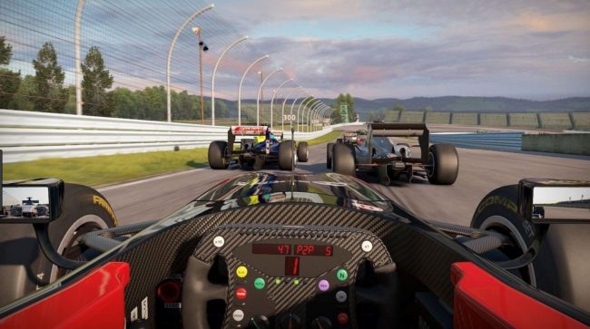 vr sim racing fov