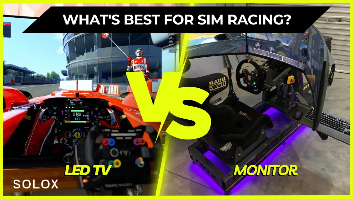 Sim Racing TV vs Monitor: What's Better?