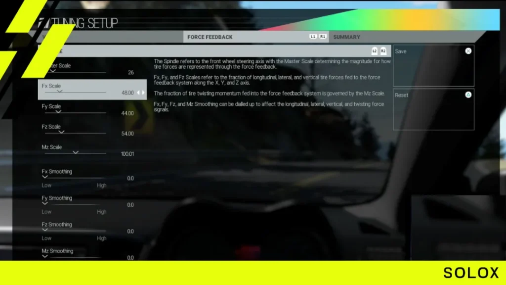 What are the best Logitech wheel settings for Project Cars 3?