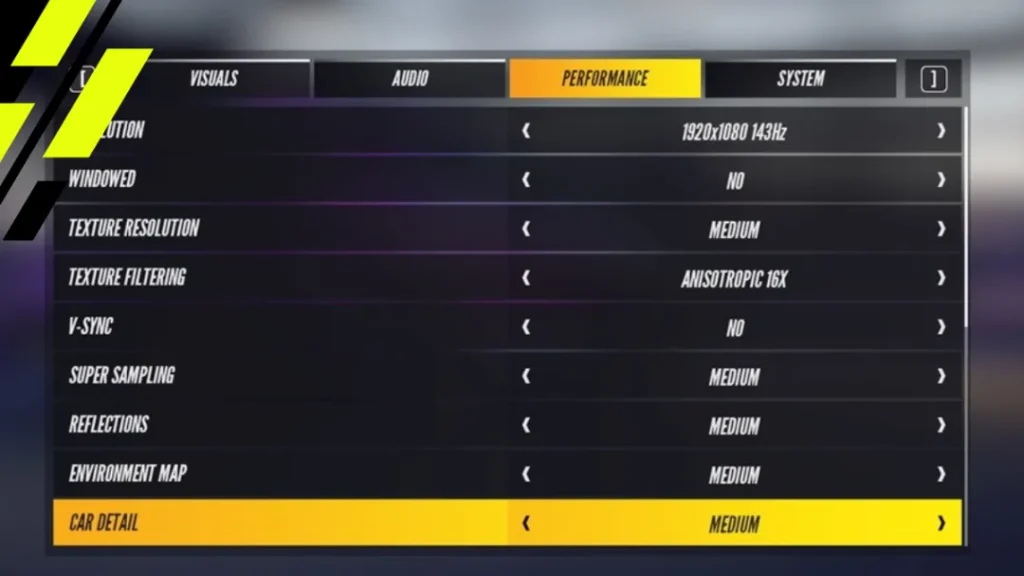 What are the best graphics settings for Project Cars 3?