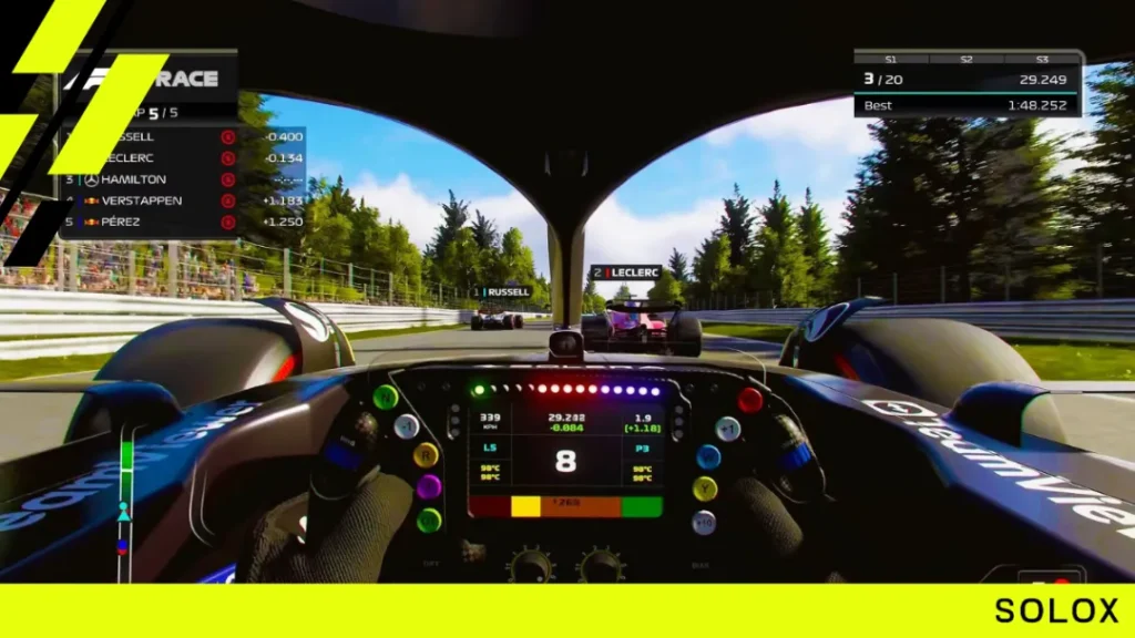 Can you be fast playing F1 2021 with a keyboard?