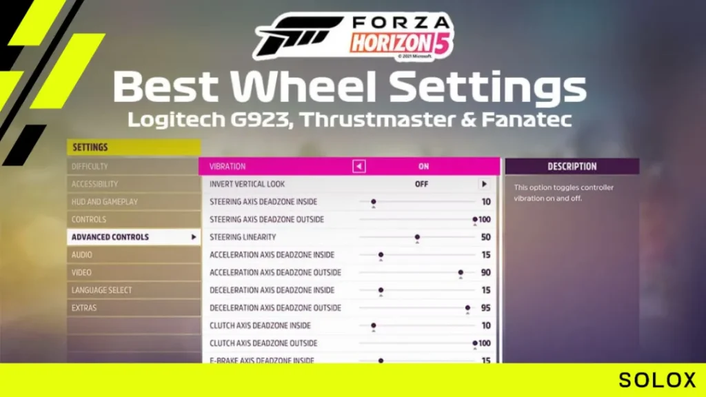 How do you find the best FH5 wheel settings for Fanatec?