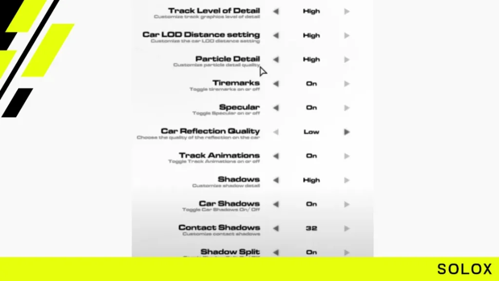 RaceRoom Recommended Graphics settings