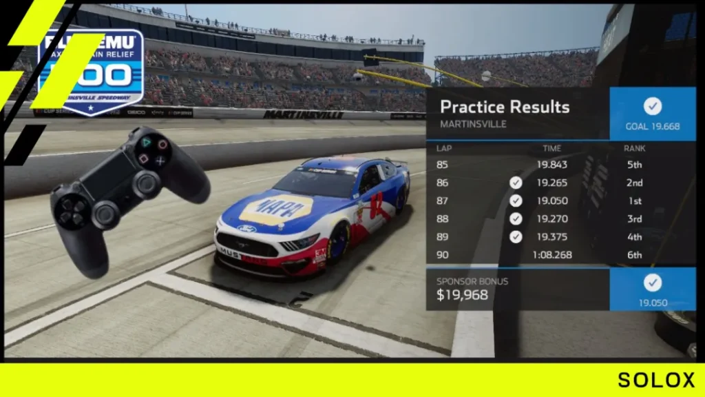 Nascar Heat 5 Martinsville Cup Setup