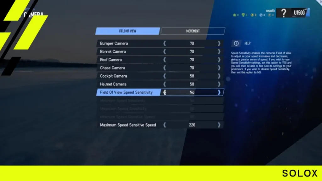 Recommended Project cars 2 controller layout