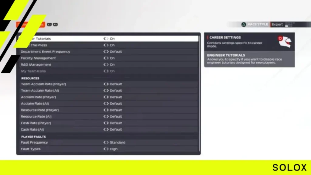 PS4/PS5 F1 2021 Controls
